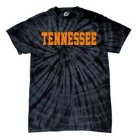 Vintage Tennessee Tennessee Retro Orange Tie-Dye T-Shirt