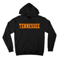 Vintage Tennessee Tennessee Retro Orange Tall Hoodie