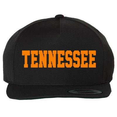 Vintage Tennessee Tennessee Retro Orange Wool Snapback Cap