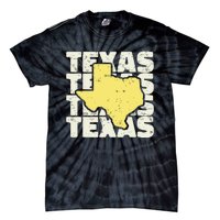 Vintage Texas Usa State Tie-Dye T-Shirt