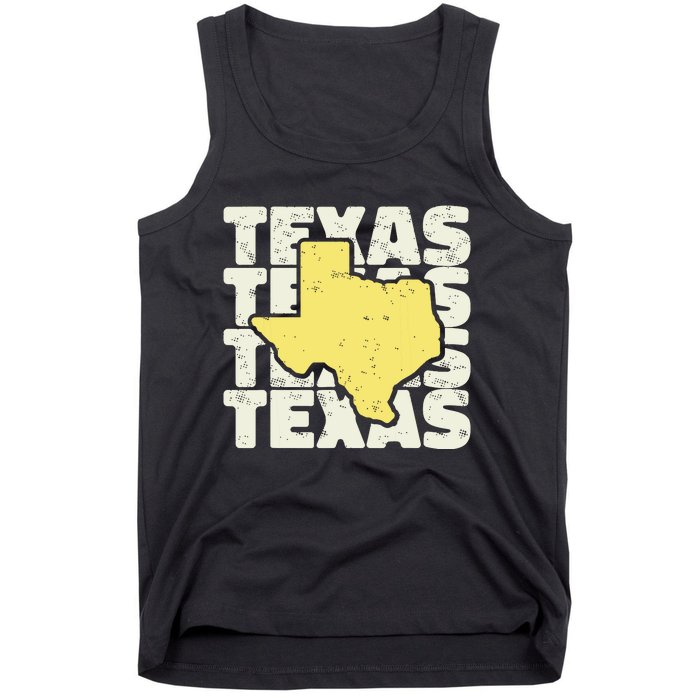 Vintage Texas Usa State Tank Top