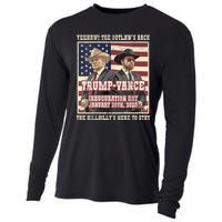 Victory Trump Vance 2024 Outlaw Hillbily Inauguration Cooling Performance Long Sleeve Crew