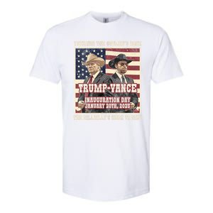 Victory Trump Vance 2024 Outlaw Hillbily Inauguration Softstyle CVC T-Shirt