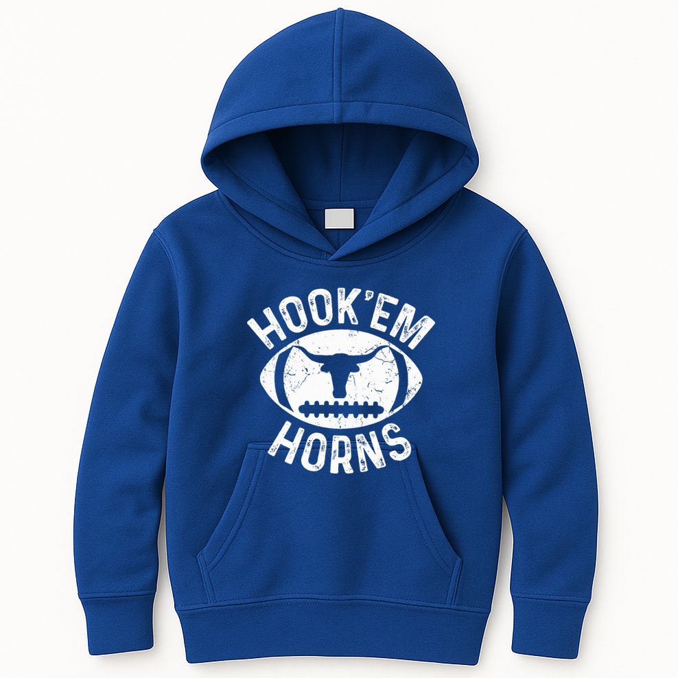 Vintage Texas Kids Hoodie