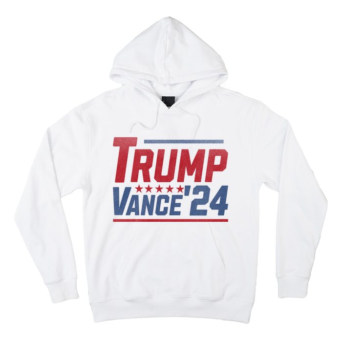 Vintage Trump Vance 24 Make America Great Again Usa Election Hoodie