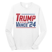 Vintage Trump Vance 24 Make America Great Again Usa Election Long Sleeve Shirt