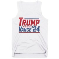 Vintage Trump Vance 24 Make America Great Again Usa Election Tank Top