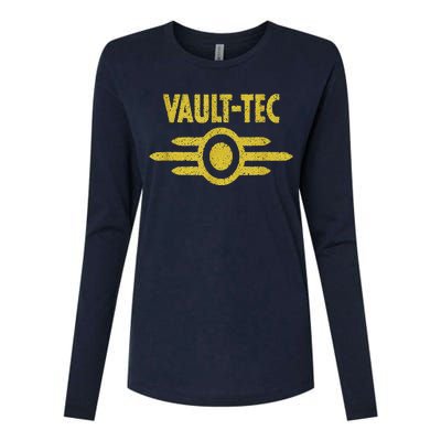 Vault Tec Womens Cotton Relaxed Long Sleeve T-Shirt