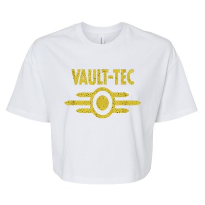 Vault Tec Bella+Canvas Jersey Crop Tee