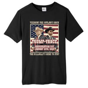 Victory Trump Vance 2024 Outlaw Hillbily Inauguration Tall Fusion ChromaSoft Performance T-Shirt