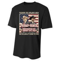 Victory Trump Vance 2024 Outlaw Hillbily Inauguration Performance Sprint T-Shirt