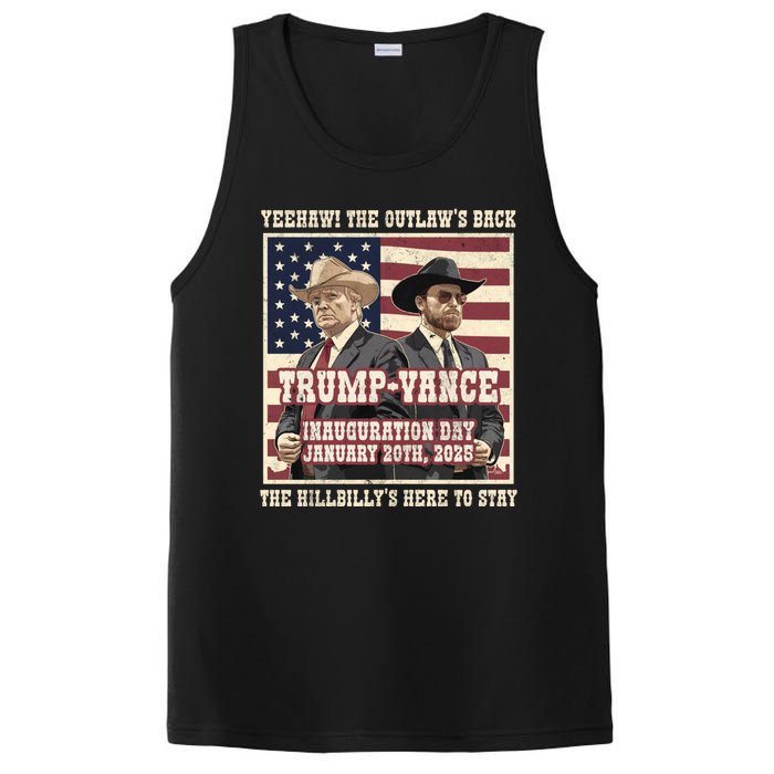 Victory Trump Vance 2024 Outlaw Hillbily Inauguration PosiCharge Competitor Tank