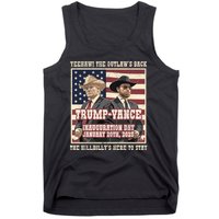 Victory Trump Vance 2024 Outlaw Hillbily Inauguration Tank Top