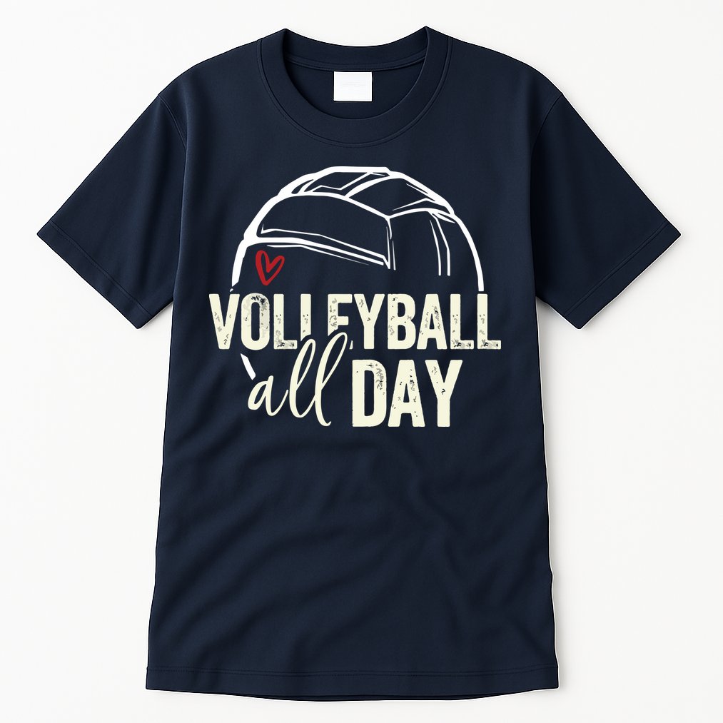 Volleyball Teen Volleyball Graphic Volleyball Tall T-Shirt