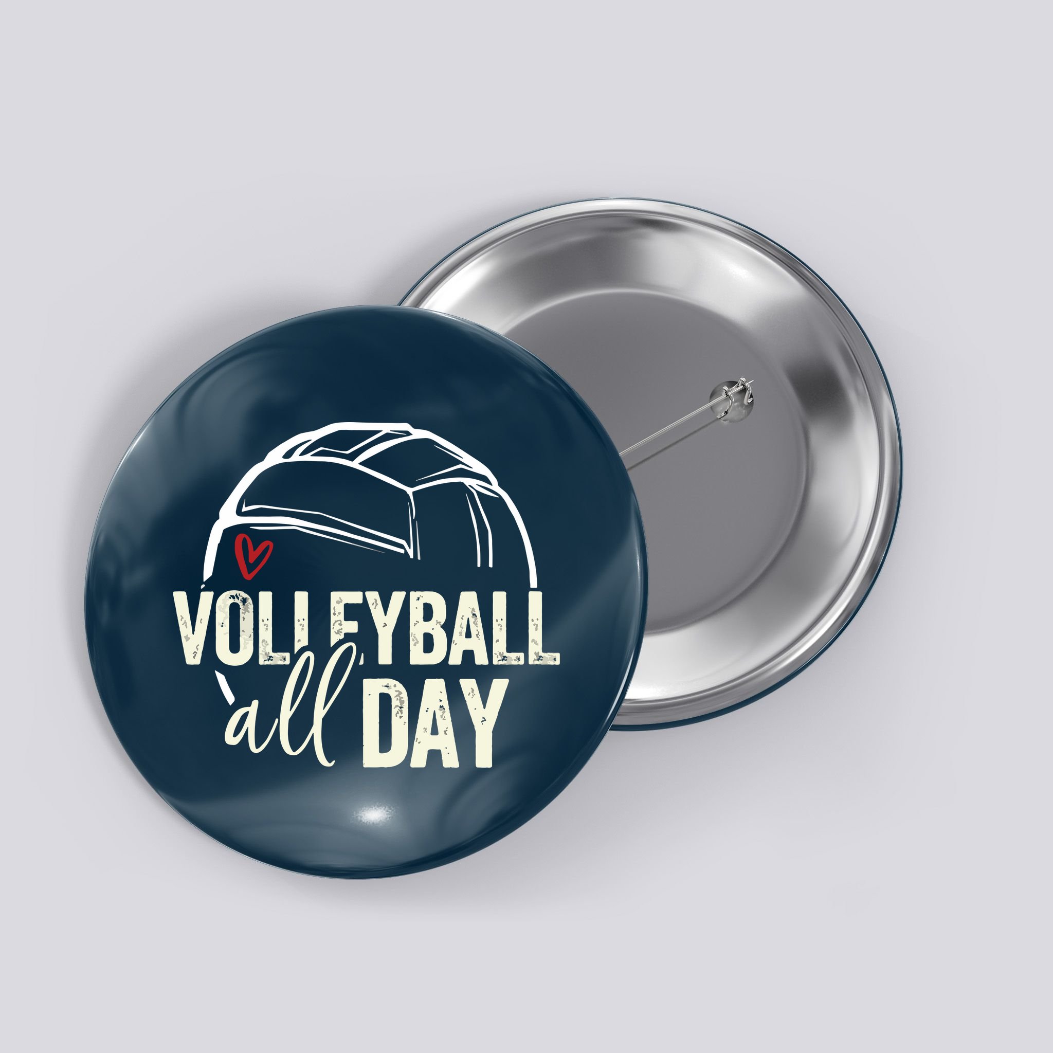 Volleyball Teen Volleyball Graphic Volleyball Button