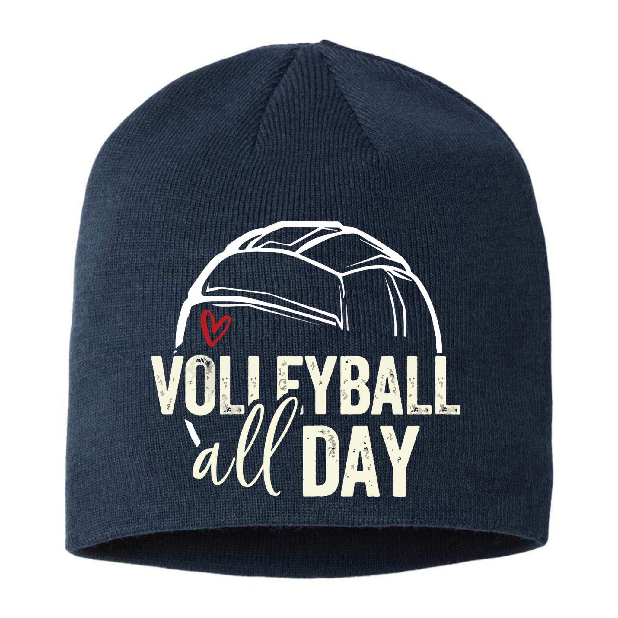Volleyball Teen Volleyball Graphic Volleyball Sustainable Beanie