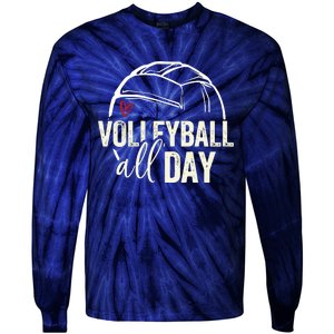 Volleyball Teen Volleyball Graphic Volleyball Tie-Dye Long Sleeve Shirt