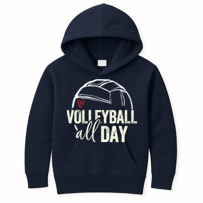 Volleyball Teen Volleyball Graphic Volleyball Kids Hoodie
