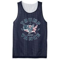 Vintage Trump Vance 2024 Campaign Mesh Reversible Basketball Jersey Tank