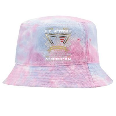 Veteran T Tie-Dyed Bucket Hat