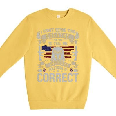 Veteran T Premium Crewneck Sweatshirt