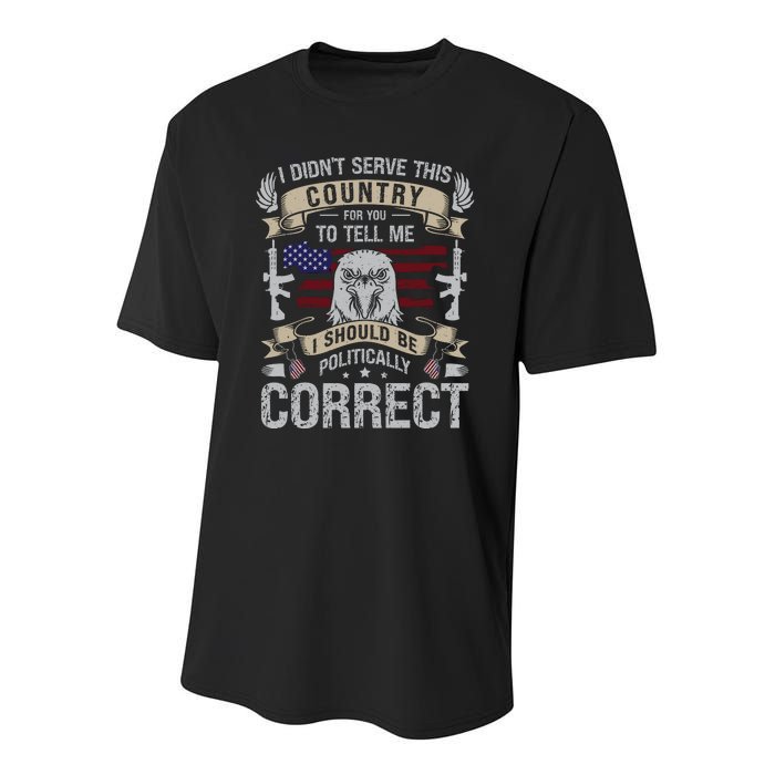 Veteran T Youth Performance Sprint T-Shirt