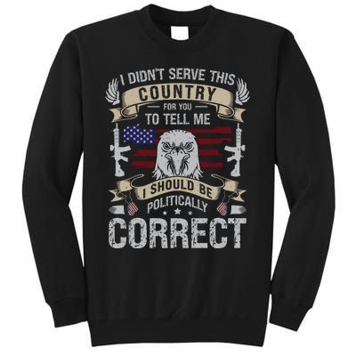 Veteran T Tall Sweatshirt