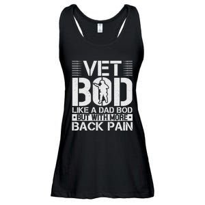 Veteran T  Vet Bod Like A Ladies Essential Flowy Tank