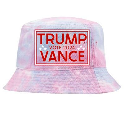 Vote Trump Vance 2024 Trump For President Tie-Dyed Bucket Hat