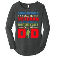 Veteran T Women's Perfect Tri Tunic Long Sleeve Shirt