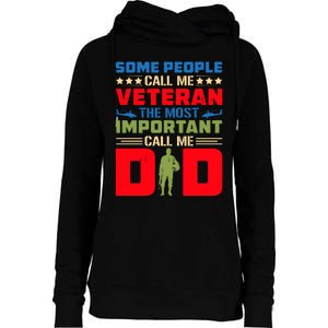 Veteran T Womens Funnel Neck Pullover Hood