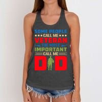 Veteran T Women's Knotted Racerback Tank