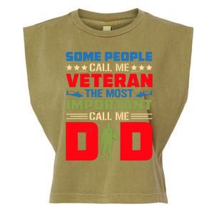 Veteran T Garment-Dyed Women's Muscle Tee