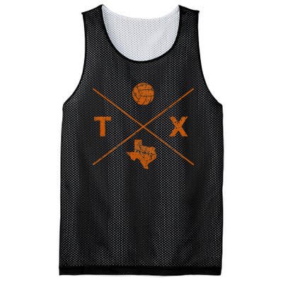 Vintage Texas Volleyball Player Coach Mesh Reversible Basketball Jersey Tank