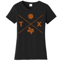 Vintage Texas Volleyball Player Coach Women's T-Shirt