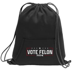 Vote Trump Vance 2024 Sweatshirt Cinch Pack Bag