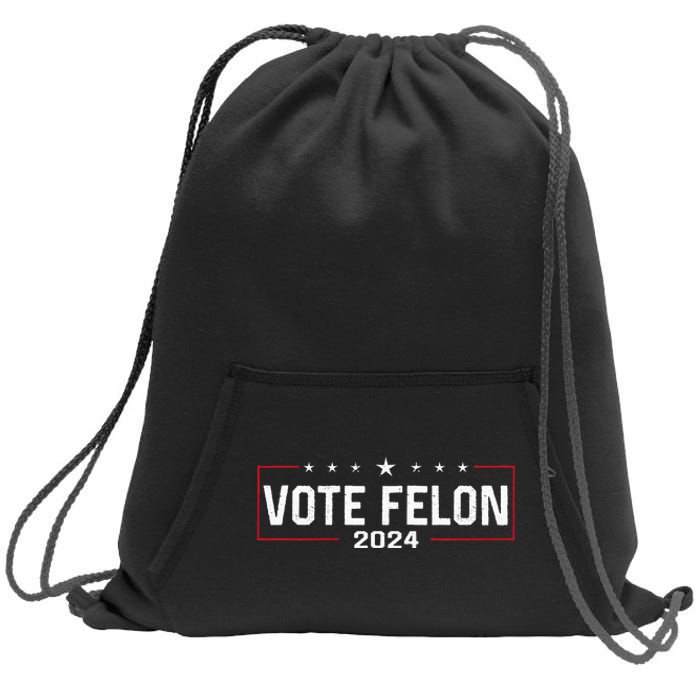 Vote Trump Vance 2024 Sweatshirt Cinch Pack Bag