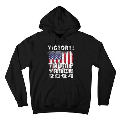 Victory Trump Vance 2024 President Election Celebration Usa Hoodie