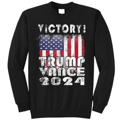 Victory Trump Vance 2024 President Election Celebration Usa Sweatshirt