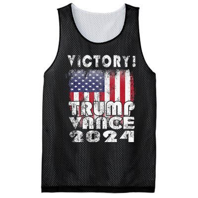 Victory Trump Vance 2024 President Election Celebration Usa Mesh Reversible Basketball Jersey Tank