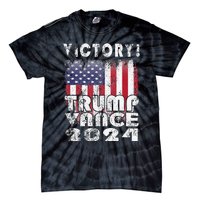 Victory Trump Vance 2024 President Election Celebration Usa Tie-Dye T-Shirt