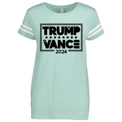 Vance Trump Voter Clothing 2024 Election Enza Ladies Jersey Football T-Shirt