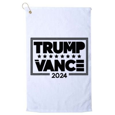 Vance Trump Voter Clothing 2024 Election Platinum Collection Golf Towel