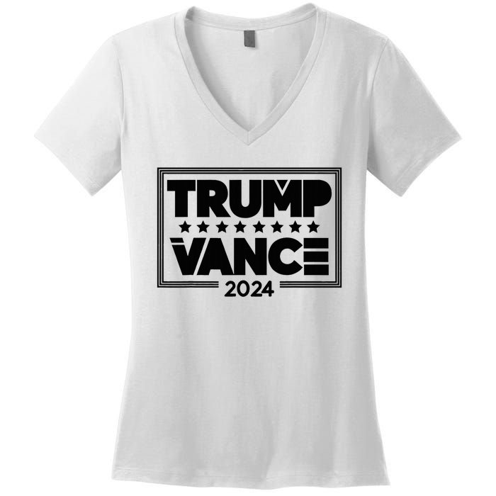 Vance Trump Voter Clothing 2024 Election Women's V-Neck T-Shirt