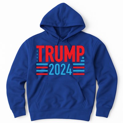 Vote Trump Vintage Groovy Trump 2024 Cool Gift Hoodie