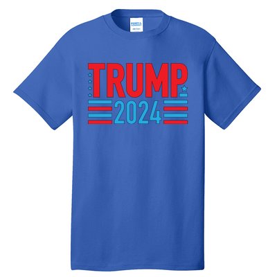 Vote Trump Vintage Groovy Trump 2024 Cool Gift Tall T-Shirt