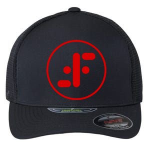 V The Visitors Insignia (Red) Flexfit Unipanel Trucker Cap