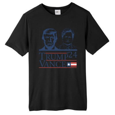 Vote Trump Vance Face 2024 Tall Fusion ChromaSoft Performance T-Shirt