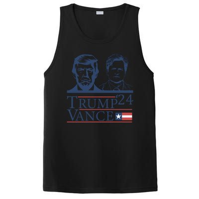 Vote Trump Vance Face 2024 PosiCharge Competitor Tank