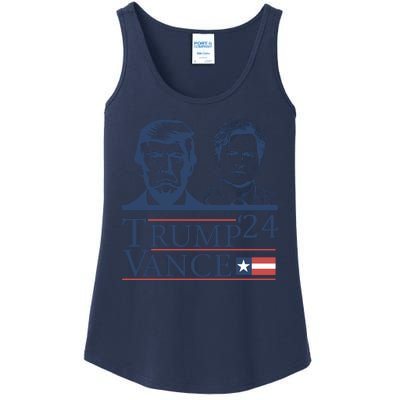 Vote Trump Vance Face 2024 Ladies Essential Tank